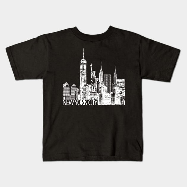 New York City Kids T-Shirt by TravelTs